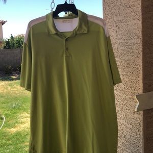 Like green Nike polo